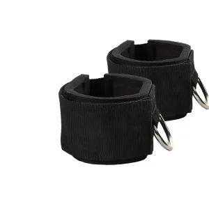 EVA Foam Ankle Straps with Hook-and-Loop Closure for Cable Machine Kickbacks and Body Exercises