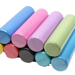 EVA Foam Roller, 30/45/60/90 cm, High-Density Massage Roller with Nodules for Deep Tissue Massage