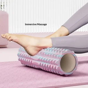EVA Foam Roller Spiked Massage for Leg Muscle Relaxation and Yoga