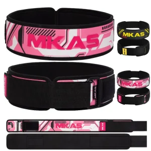EVA Foam Weightlifting Belt Adjustable Gym Belt for Men Women Lightweight Back Support Deadlift Squat Cross Training