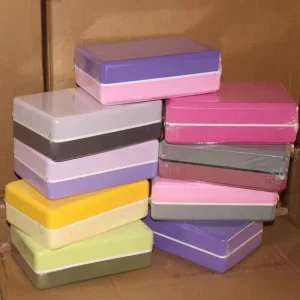 EVA Foam Yoga Block Set Single and Double Color Yoga Bricks for Gymnastics Direct From Manufacturer