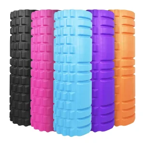 EVA Foam Yoga Wheel Roller, Non-Slip Muscle Massage Roller