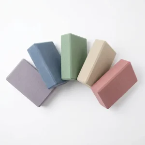 EVA Foam and Cork Yoga Block for Pilates and Studio Use, Custom Color
