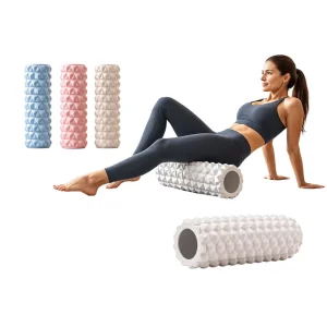 EVA High-Density Foam Roller Muscle Massage Roller Yoga Recovery Tool for Back Pain Relief Fitness Training Stretching
