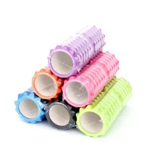 EVA Hollow Crescent Yoga Massage Roller, 33 x 12 cm, for Pilates, Gym, and Home Exercise