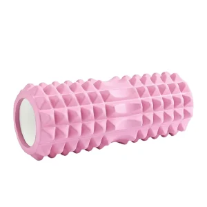 EVA Hollow Foam Roller Wolf Tooth Spiky Surface Muscle Activation Yoga Gear