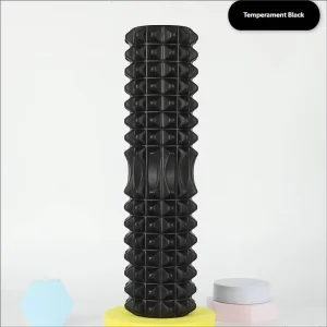 EVA + PVC Foam Roller Crescent Shaped Yoga Cylinder Massage Tool Home Use Dual Zone Leg Muscle Relaxation Equipment