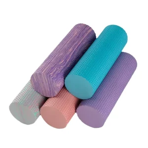 EVA Solid Foam Roller 30cm, 45cm, 60cm, or 90cm, High Density, for Massage, Yoga, Pilates, and Recovery