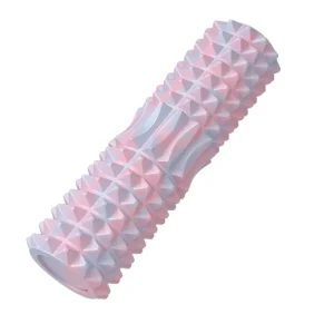 EVA Solid Spiked Crescent-Shaped Foam Roller and Yoga Block, Dual-Zone Leg Massage Tool