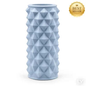 EVA Spiky Hollow Foam Roller for Muscle Recovery, Massage, Yoga, Pilates and Home Workouts