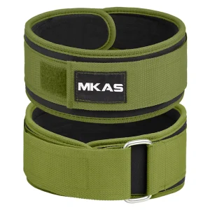 EVA Weightlifting Belt with Lumbar Support and Self-Locking Buckle for Powerlifting Training