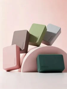 EVA Yoga Block Pilates Studio Home Use Yoga Brick Woman Body Shaping Eco Friendly Non Slip Beveled Edge Foam Yoga Block