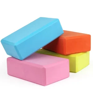 EVA Yoga Blocks High Dense Foam 23x15x7.5cm 180g Custom Logo Yoga Exercise Fitness Gym