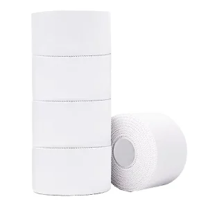 Easy Tear Zinc Oxide Athletic Sports Tape with Serrated Edges, Cotton Fabric, for Gymnastics