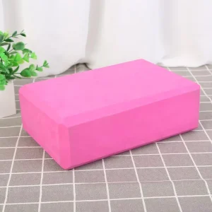 Eco Friendly Comfortable Custom Logo Printed Durable EVA Foam Yoga Block Pilates Brick for Balancing Exercises