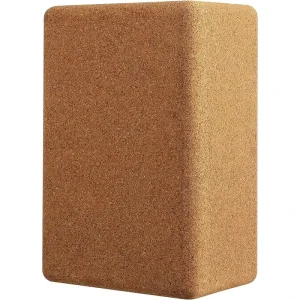 Eco Friendly Cork Yoga Blocks 3x6x9 & 4x6x9 Inch Sizes Cork Color Custom Logo Option for Yoga Exercises
