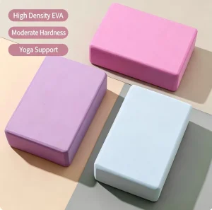 Eco-Friendly EVA Yoga Blocks for Soft Play, Gymnastics, and Pilates, Customization Available