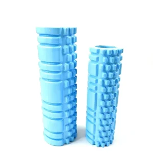 Eco-Friendly EVA and PVC Deep Tissue Massage Foam Roller for Yoga and Pilates, 30 x 9.5 cm, 0.45 kg