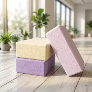 Eco-Friendly High Density EVA Foam Yoga Blocks Non-Slip Pilates Bricks for Yoga Practice Fitness Training Exercise