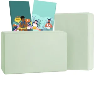 Eco-Friendly High-Density EVA Foam Yoga Blocks for Fitness and Meditation