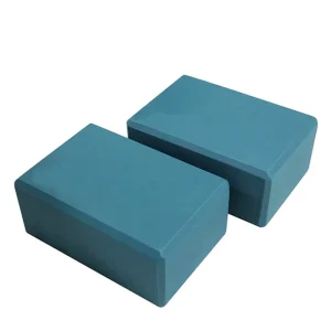 Eco-Friendly High-Density EVA Yoga Block and Strap Set, 120g/180g