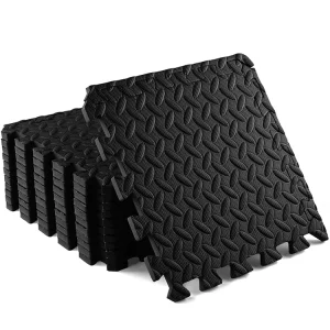 Eco-Friendly High-Density Exercise Mat, Foam Puzzle Gym Floor Tiles