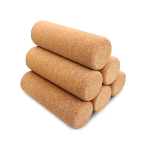 Eco Friendly Indoor Fitness Training Yoga Blocks Natural Wood Cork