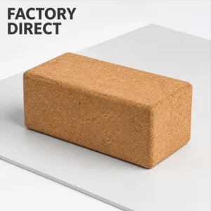 Eco-Friendly Natural Cork Yoga Brick Direct from Factory