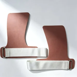 Eco Friendly Natural Rubber Weight Lifting Grips Callus Prevention Palm Padding for Gym Workouts with Customizable Size