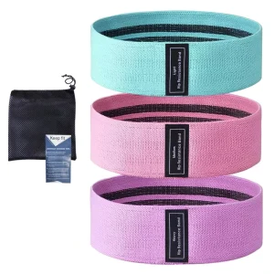Eco-Friendly Polyester Fabric Elastic Loop Booty Resistance Bands 76*8CM