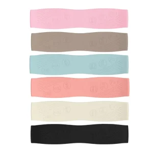Eco Friendly Silicone Elastic Band Soft Durable Non Break Custom Color Low MOQ Resistance Band Exercise Band