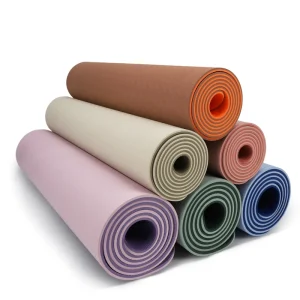 Eco-Friendly TPE Double-Layer Non-Slip Yoga and Pilates Mat