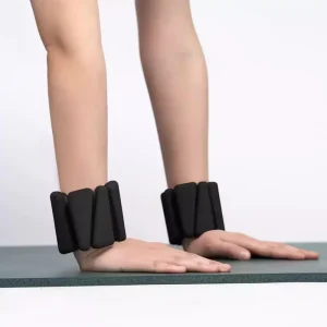 Eco-Friendly Unisex Ankle Wrist Weights Durable Breathable Adjustable Silicone Stainless Iron 1lb 2lb 4lb Options