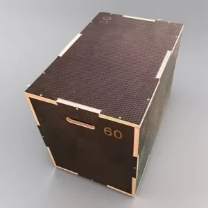 Eco-Friendly Wooden Plyo Box with Engraving for Sports Jump Training