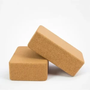 Eco friendly Durable Anti Slip Custom Cork Yoga Block 23x15x7.5cm Customized Color Logo Pilate & Hot Yoga