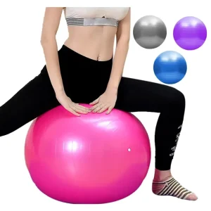 Eco friendly PVC Yoga Ball Thickened Anti Burst Exercise Home Gym Pilates Sitting Balance 45cm 55cm 65cm 75cm 85cm