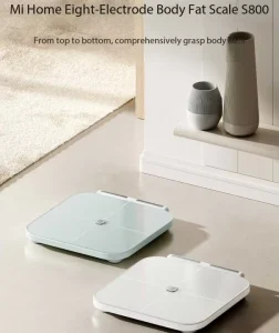 Eight-Electrode Body Fat Scale S800 White