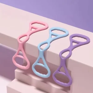 Eight-Shape Resistance Band Unisex Elastic Rope for Yoga Shoulder Back Home Gym Training