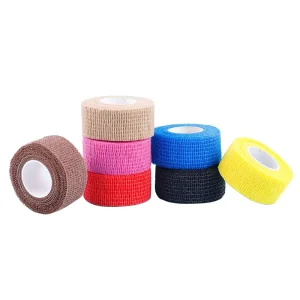 Elastic Adhesive Non-Woven Tubular Net Waist Bandage Solid Color