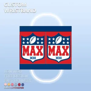 Elastic Breathable Sports Wrist Sweatband with Custom Logo