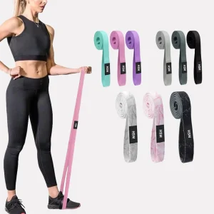 Elastic Fabric Glute Resistance Bands for Women Fitness
