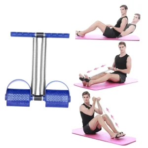 Elastic Foot Pedal Expander Sit-Up Device Tummy Trimmer