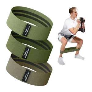 Elastic Hip Booty Circle Resistance Band Set for Strength Training and Yoga