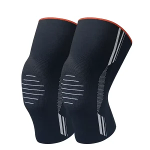 Elastic Knee Support Brace Compression Sleeve OEM Manufacturer for Gym Fitness and Athletics