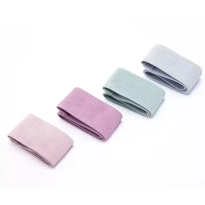 Elastic Knitting Pilates Yoga Strength Training Hip Circle Resistance Band Set