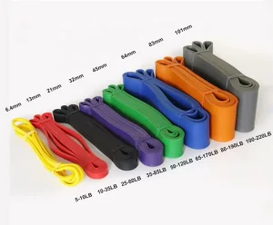 Elastic Long Pull-Up Resistance Bands for Strength Training
