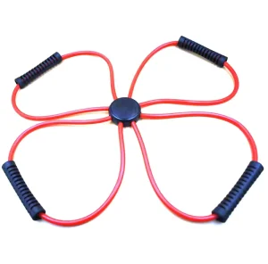 Elastic Muscle Training Tubing Tension Rope Resistance Bands for Yoga and Exercise
