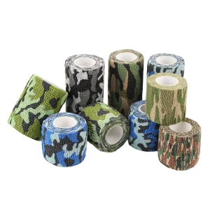 Elastic Non-Woven Latex-Free Nylon Sports Bandage Tape with Print Pattern