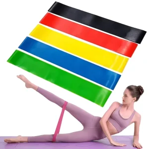 Elastic Resistance Loop Bands for Men and Women, Fitness and Strength Training