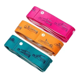 Elastic Resistance Training Belt and Yoga Stretch Strap for Men and Women